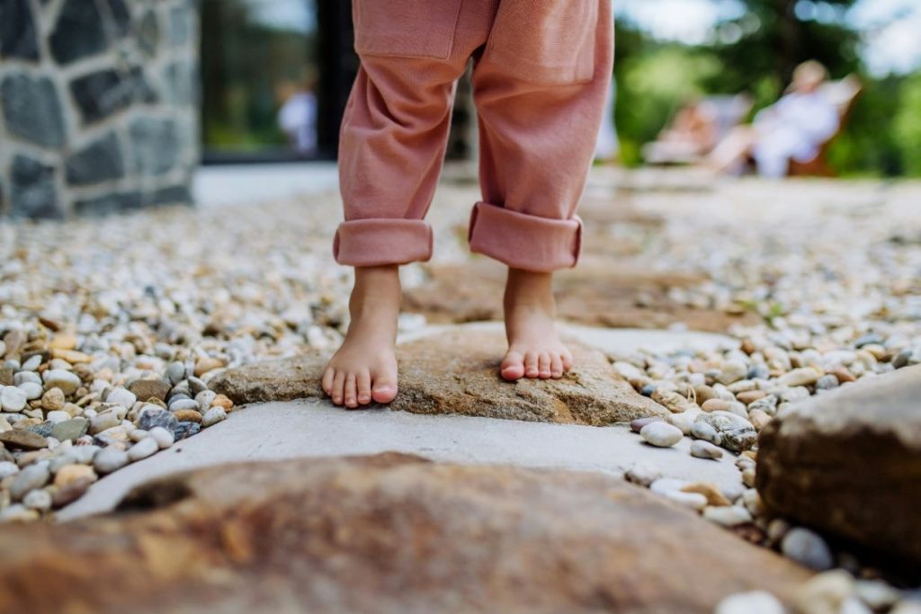 Child's feet