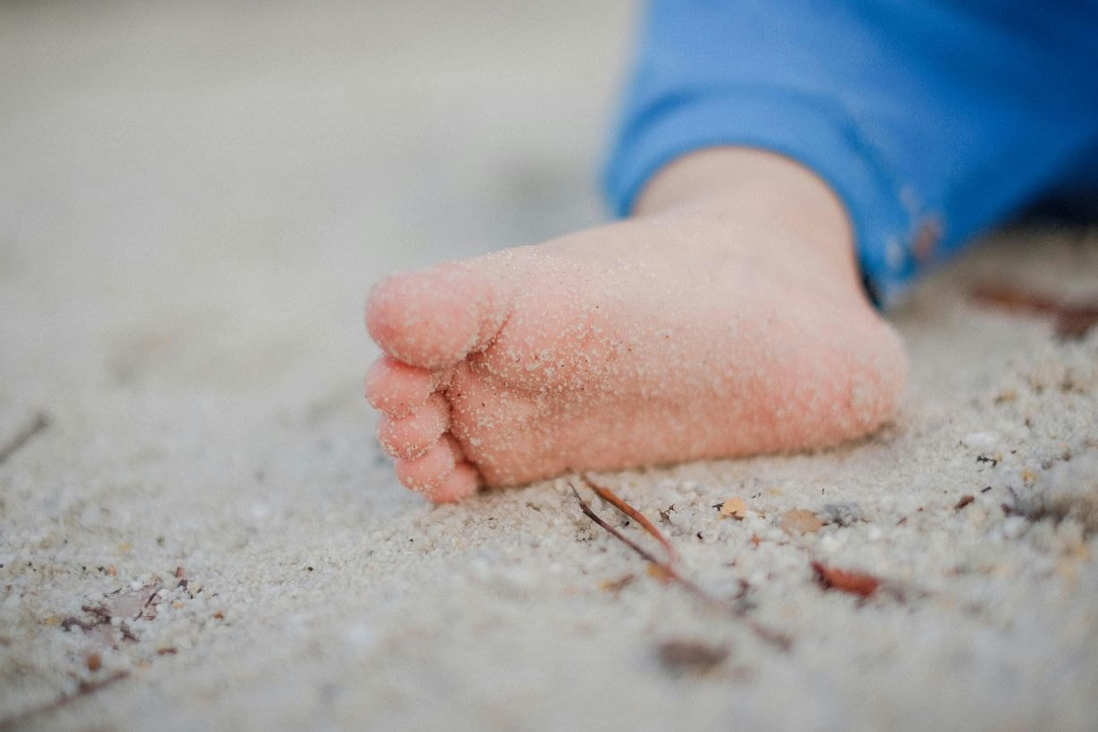 Feet of baby